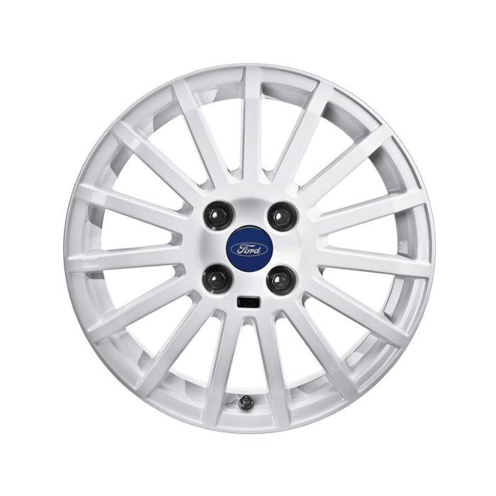 Ford Fiesta (09/2008 - 06/2017) lichtmetalen velg 16" 15-spaaks RS-design, wit