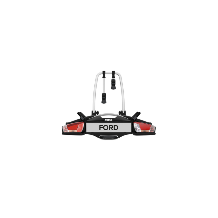 Thule fietsendrager achter Coach 274, voor 2 fietsen, kantelbaar en opklapbaar