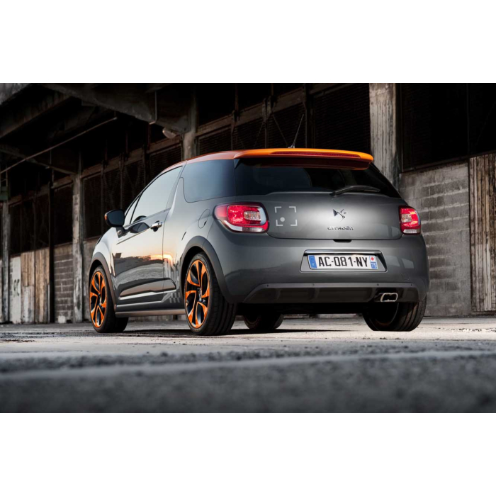 Citroën DS3R roof spoiler