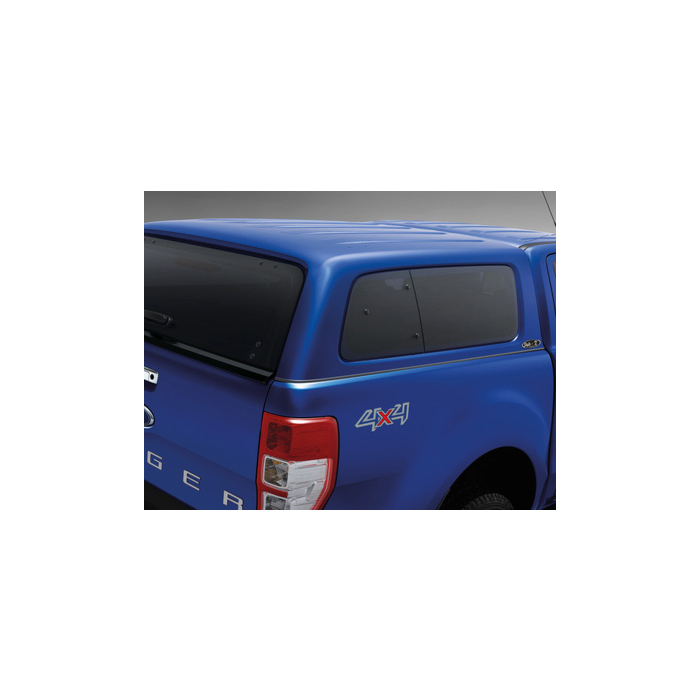 Ford Ranger (11/2011 - 01/2019) hard top met zijruiten (Niet voor Wildtrack)