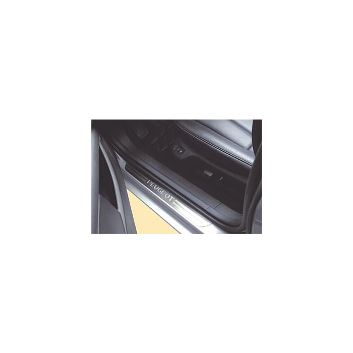 Peugeot 407 instaplijsten (RVS) 4 stuks