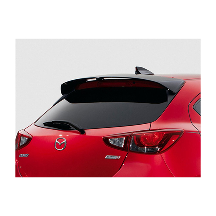 Mazda 2 (2015 - 2023) dakspoiler briljant zwart