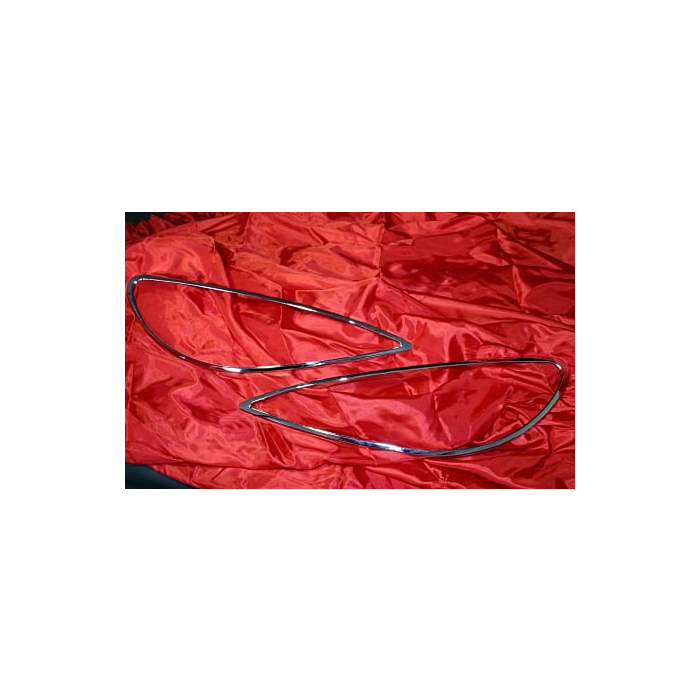 Musketier Peugeot 307 achterlichtspoilers, ABS verchroomd hatchback