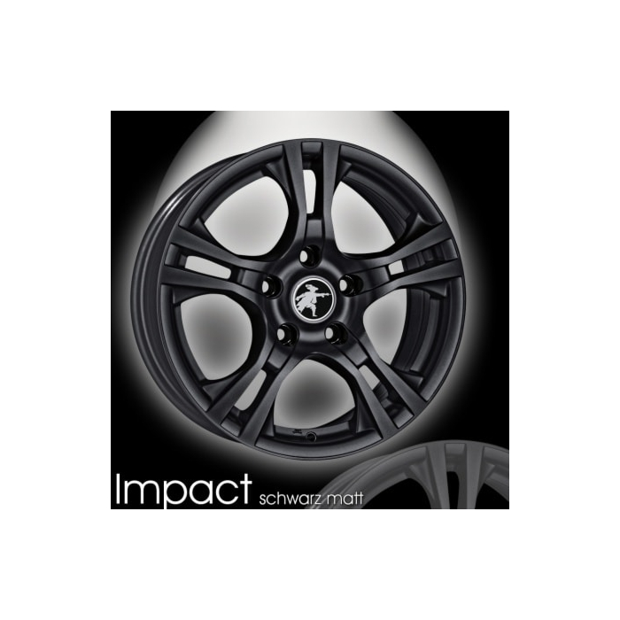 Musketier Peugeot 407 alloy wheel Impact 7Jx16 matt black