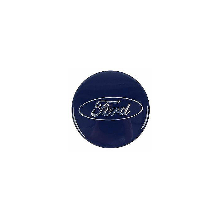 Ford naafkap blauw 55mm