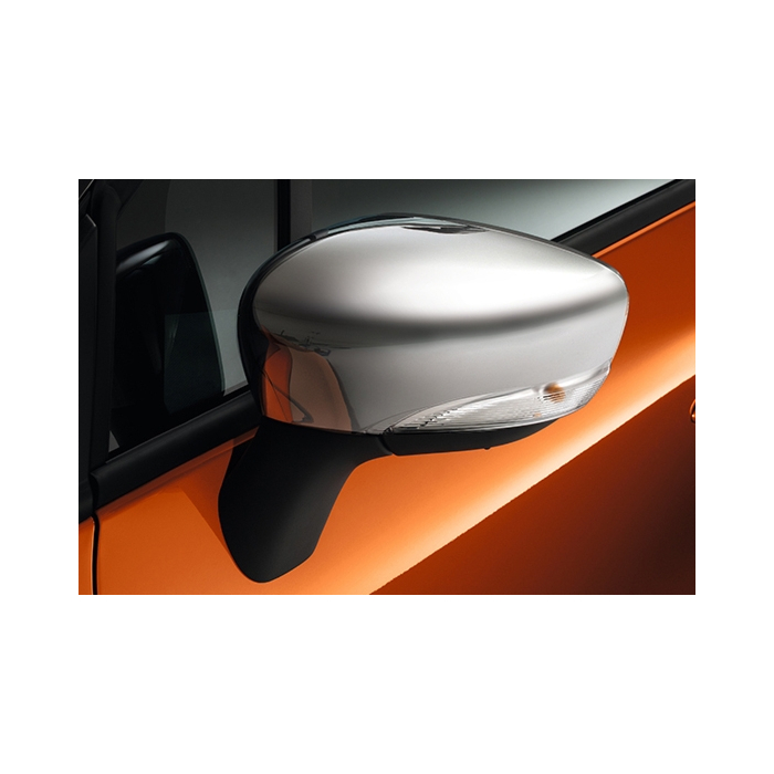 Renault Captur 2013 - 2017 / Clio 2012 - .. chromen spiegelkappen