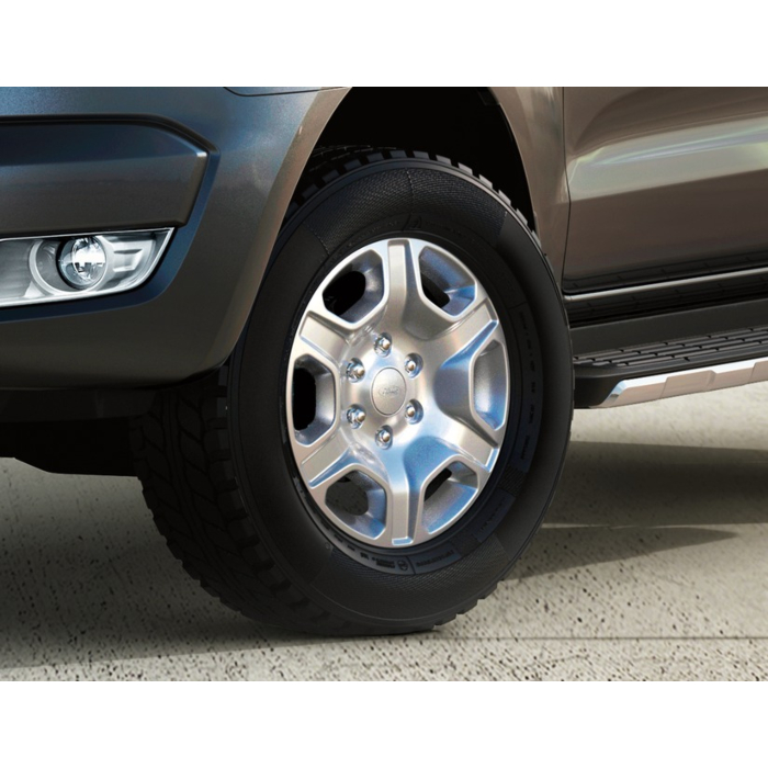 Ford Ranger (09/2015 - 11/2022) lichtmetalen velg 17" 6-spaaks design, Sparkle silver