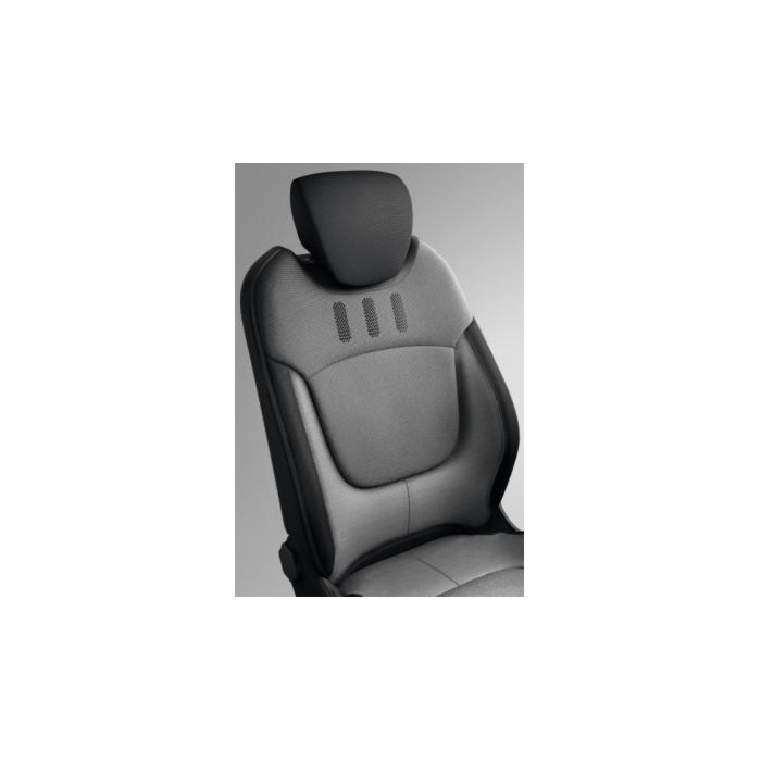 Renault Captur stoelhoezen "Zip collection" grijs
