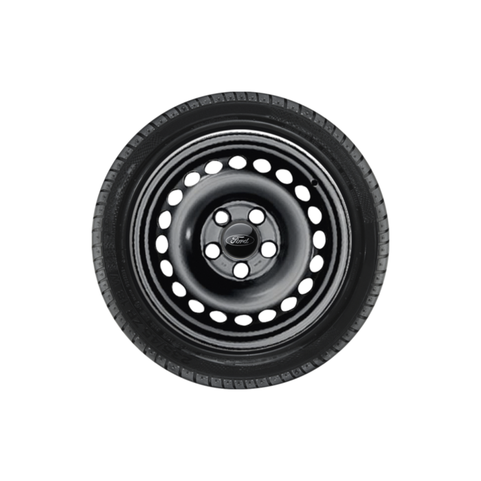 Ford Tourneo / Transit Custom (08/2012 - 09/2023) stalen velg 15" met winterband
