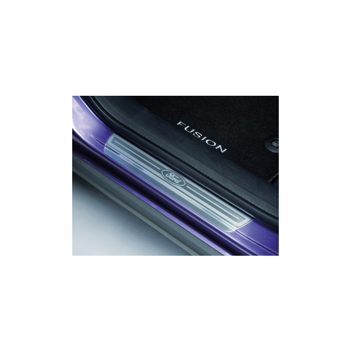 Ford Fusion (2002 - 2012) instaplijsten voor, anthraciet/zilver