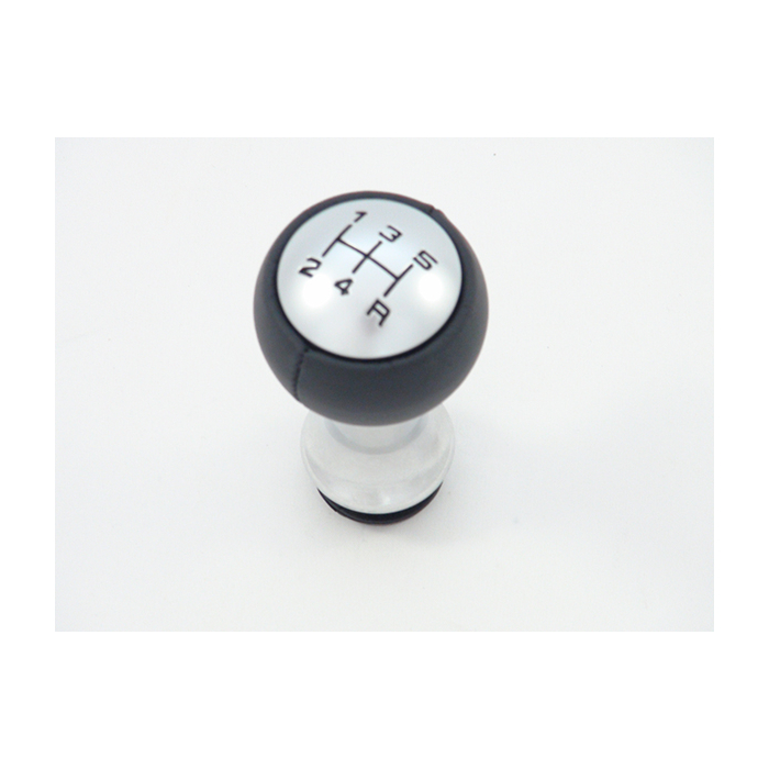Peugeot gear knob lever leather / aluminium