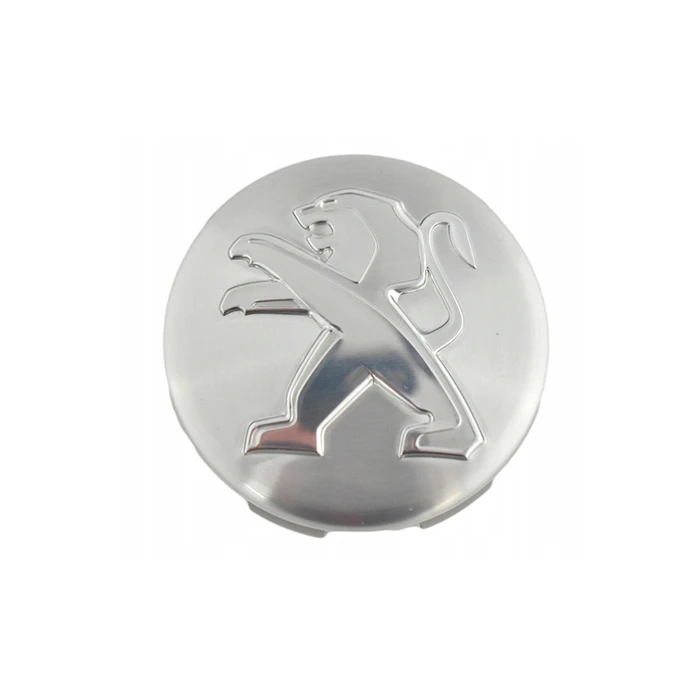 Peugeot naafkap aluminium-look