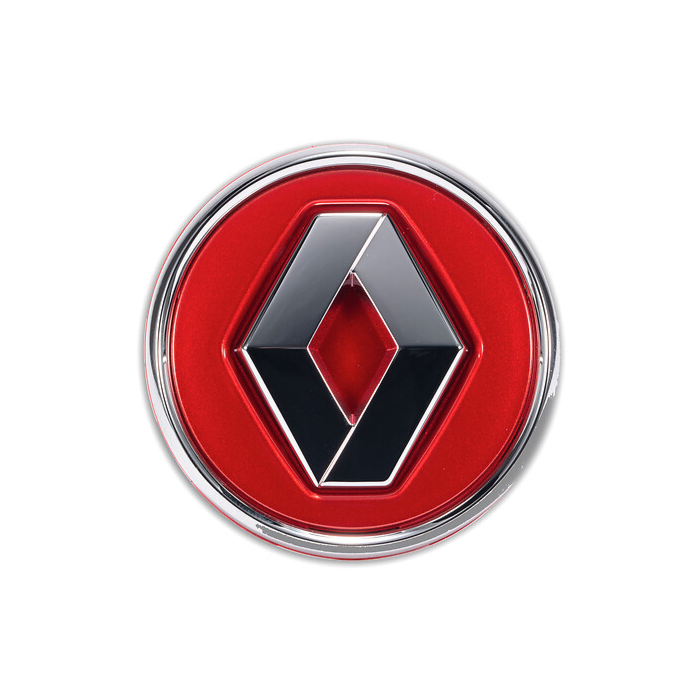 Renault naafkapje rood 58mm
