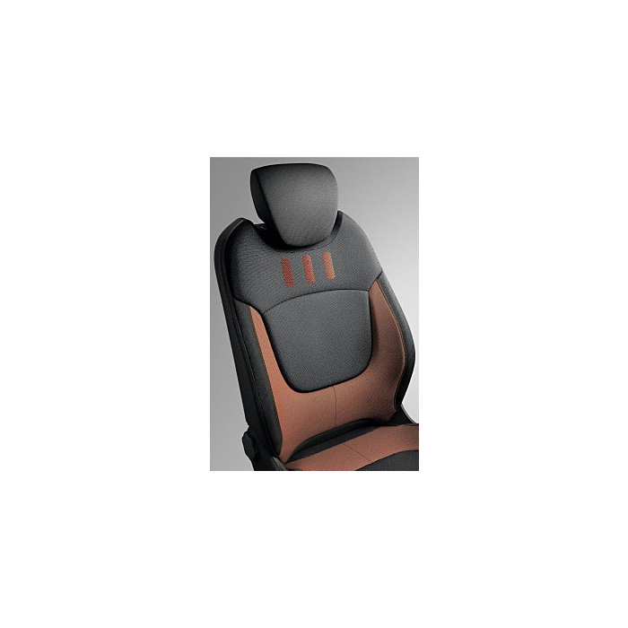 Renault Captur stoelhoezen "Zip collection" oranje