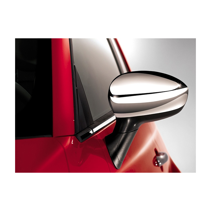 Fiat 500e spiegelkappen chroom