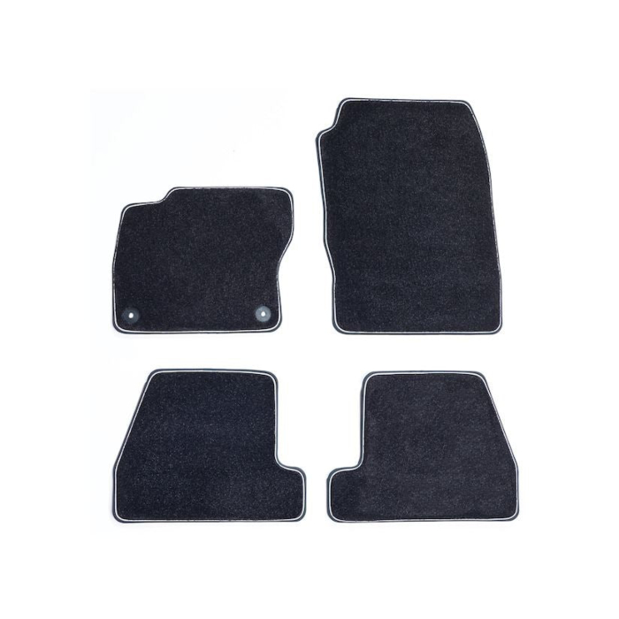 Ford Focus (01/2011 - 03/2018) vloermatten velours (Individual zwart)