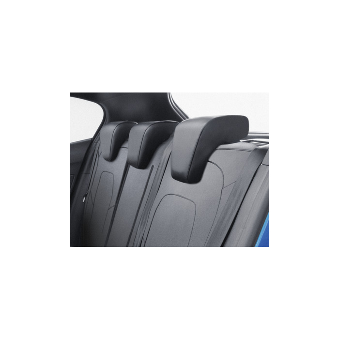 Ford Kuga (12/2019 - ..) stoelovertrek premium voor achterbank, zwart kunstleder