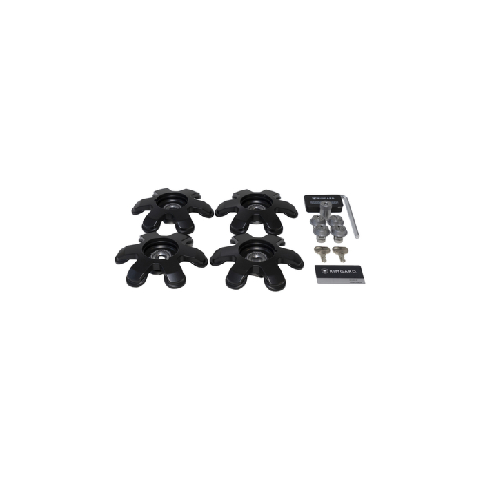 Ford Ranger (11/2012 - 11/2022) slotbouten set van 4 stuks, zwart