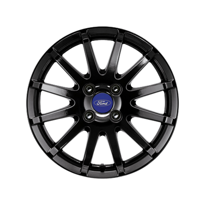 Ford Fusion (2002 - 2012) lichtmetalen velg 16" 12-spaaks design, zwart