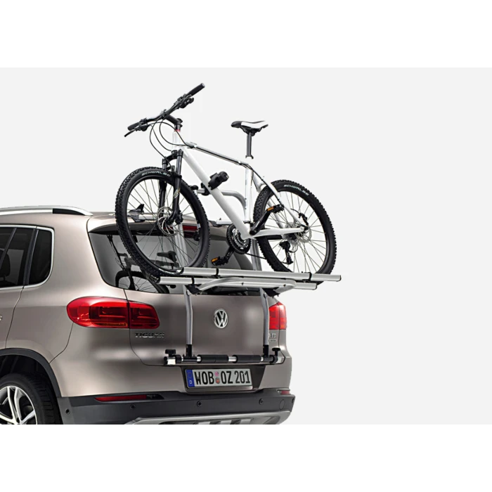 Volkswagen Tiguan fietsendrager voor op achterklep, 2 fietsen Volkswagen Tiguan fietsendrager voor op achterklep, 2 fietsen