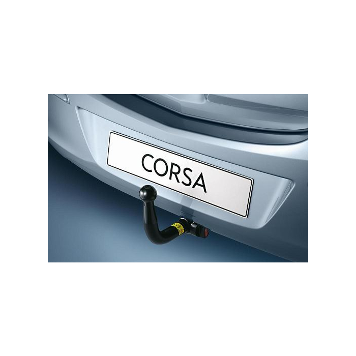 Opel Corsa E detachable towbar
