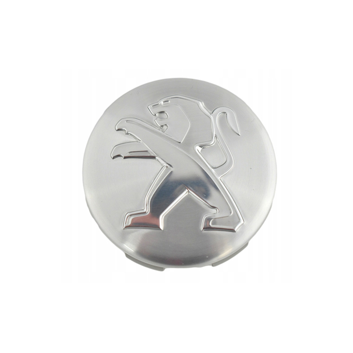 Peugeot hub cap aluminium-look
