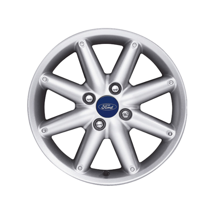 Ford Fusion (2002 - 2012) lichtmetalen velg 16" 8-spaaks design, zilver