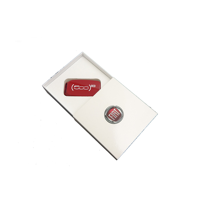 Fiat 500X red sleutelbehuizing cover