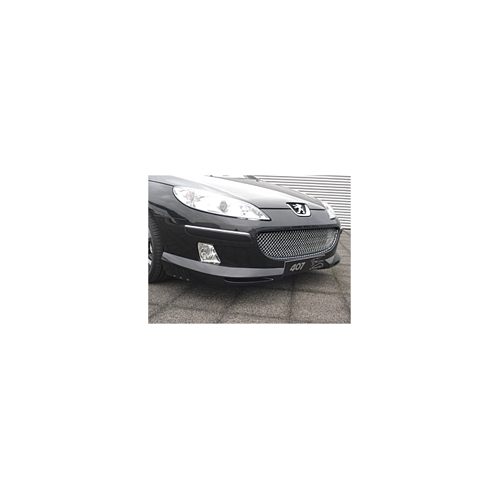 Peugeot 407 RC-line front bumper spoiler