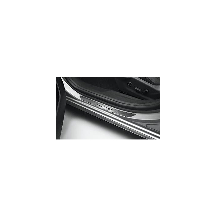 Peugeot 508 (2010 - 2018) instaplijsten aluminium-look donker