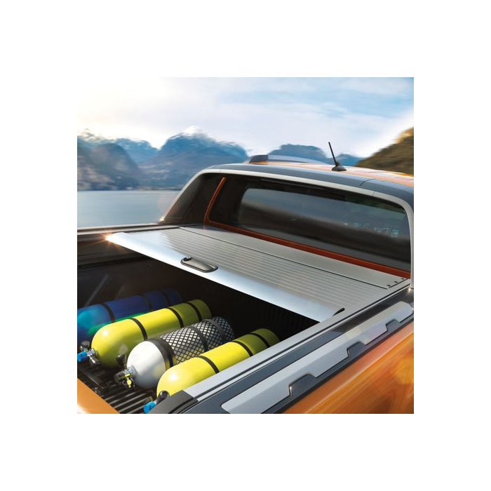 Ford Ranger (11/2011 - 11/2022) oprolbare tonneau cover zilver