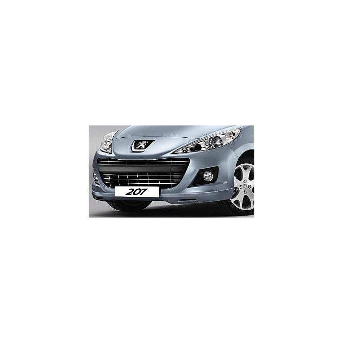 Peugeot 207 voorbumperspoiler vanaf 2009 (facelift)