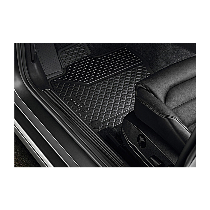 Volkswagen Golf 7 all-weather floor mats, front and rear