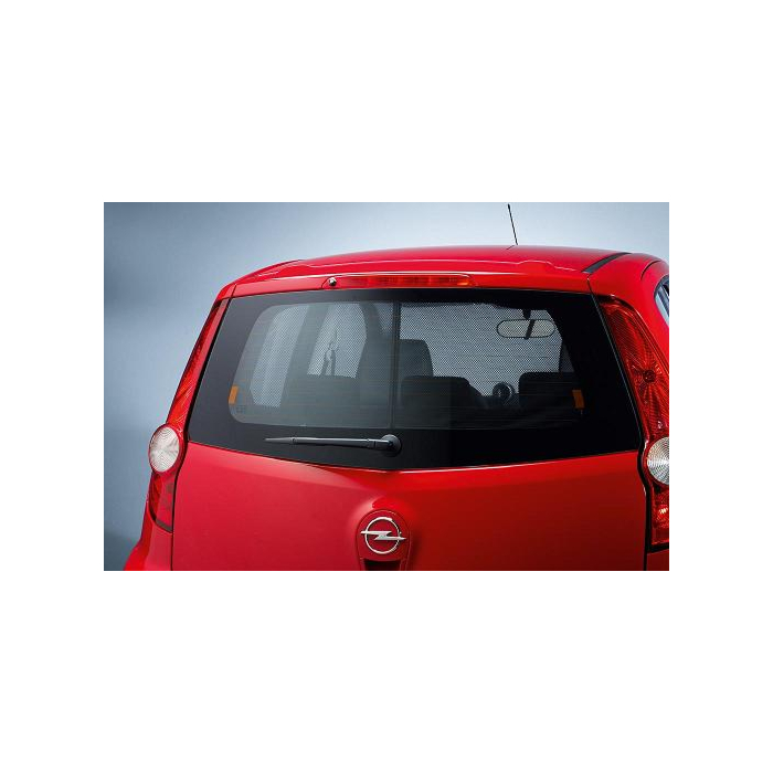 Opel Agila B sun shades rear window