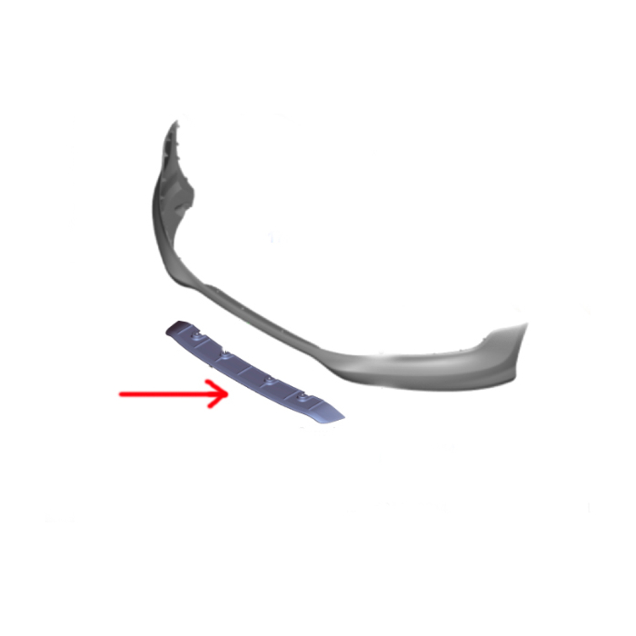 Ford Fiesta (09/2008 - 10/2012) ST-line voorbumperspoiler splitter