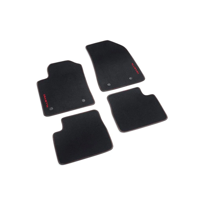 Alfa Romeo Giulietta vloermatten rood (RHD) dubbele pinbevestiging