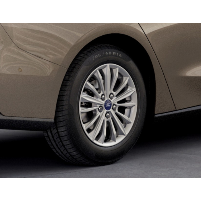Ford Focus (04/2018 - ..) lichtmetalen velg 16" 15-spaaks design, Sparkle Silver