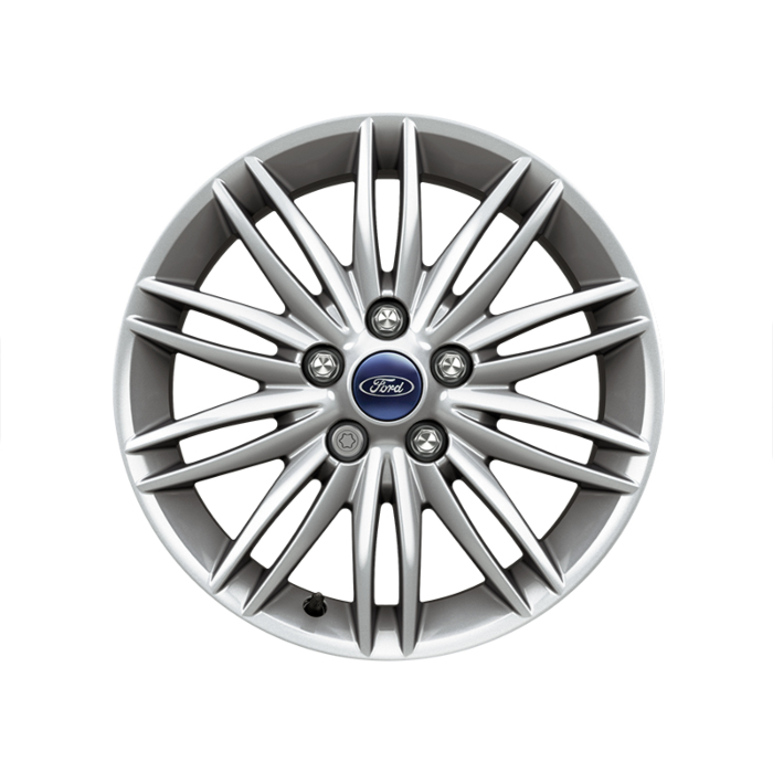 Ford lichtmetalen velg 16" 10 x 2-spaaks premium design, zilver
