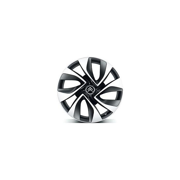 Citroën lichtmetalen velgen set Canaveral 18" 4-gaats grijs/antraciet