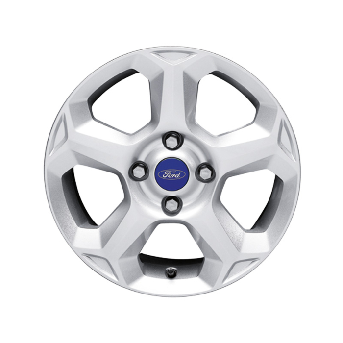 Ford Fiesta (09/2008 - 06/2017) lichtmetalen velg 15" 5-spaaks design, zilver