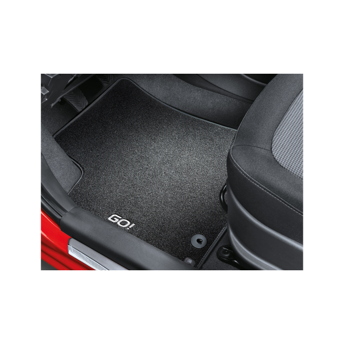 Hyundai i20 3-drs (2012 - 2015) vloermatten, velour, GO! special edition, LHD