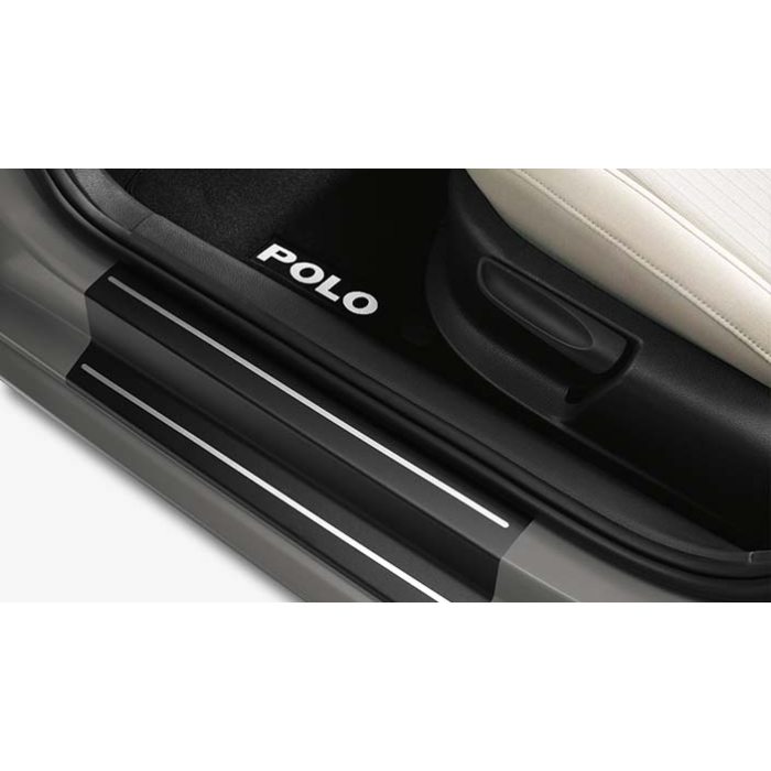 Volkswagen Polo 2009 - .. side sill protectors plastic (3-drs)