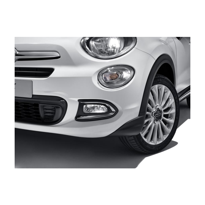 Fiat 500X gepolijste verchroomde mistlampringen