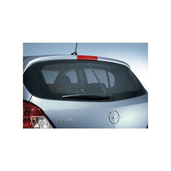 Opel Corsa D 3-drs zonnescherm achterruit