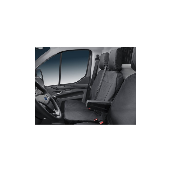 Ford Transit (01/2014 - ..) stoelhoes voor dubbele passagiersstoel, zwart