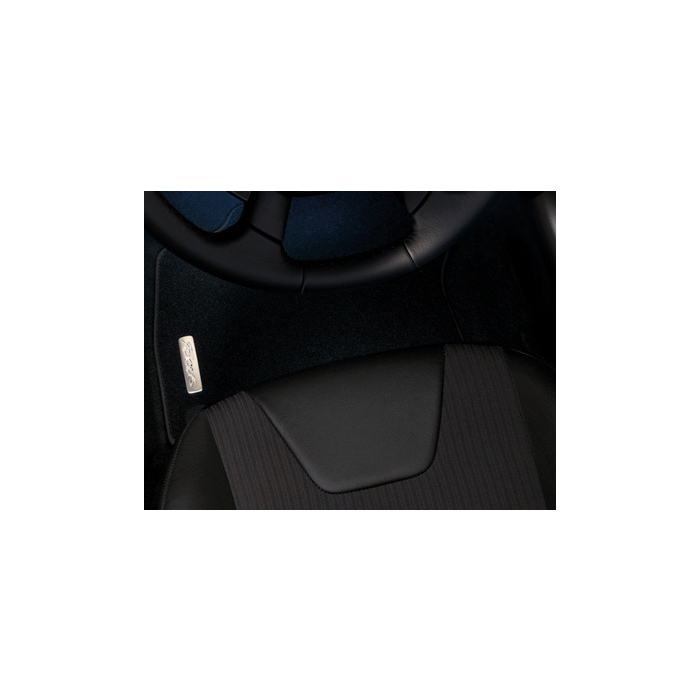 Ford Focus (07/2004 - 12/2010) vloermatten, premium velours voor, zwart