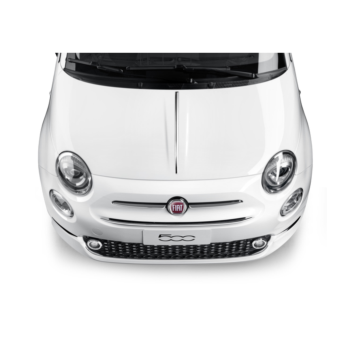 Fiat 500/500c motorkap sierlijst chroom