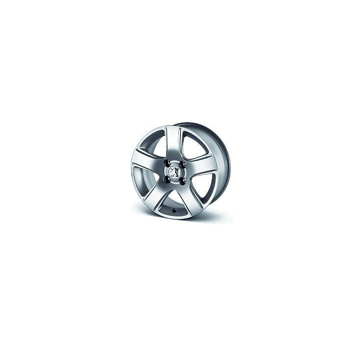 Peugeot lichtmetalen velgen Isara 16" 4-gats lichtgrijs set