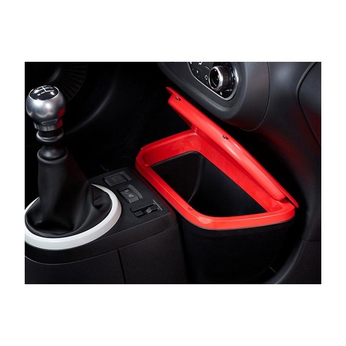Renault Twingo (2014 - .2024) opbergvak met klep rood