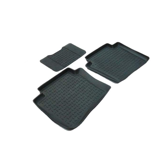 Ford Focus (01/2011 - 03/2018) vloermatten achter rubber